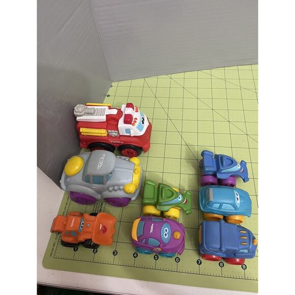 Tonka Chuck & Friends Wheel Pals Soft Vehicles Hasbro Lot Of 8 Trucks Cars - Picture 5 of 10